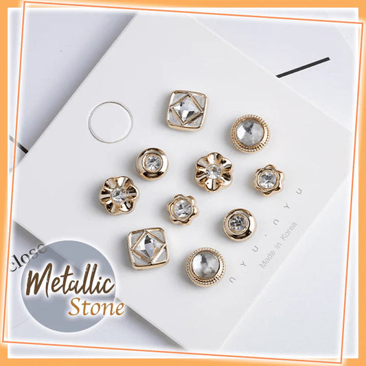 Multipurpose No-Sew Classy Buttons (20 Pcs)