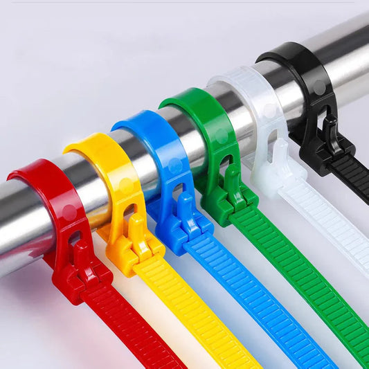 Premium Nylon Cable Wire Ties (🔥100Pcs/Set)