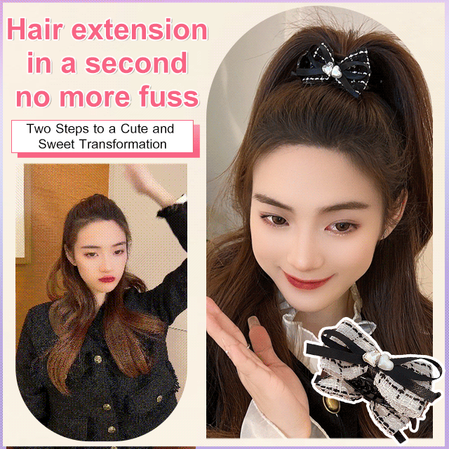 Small Chanel-style Woolen Head Claw Clip