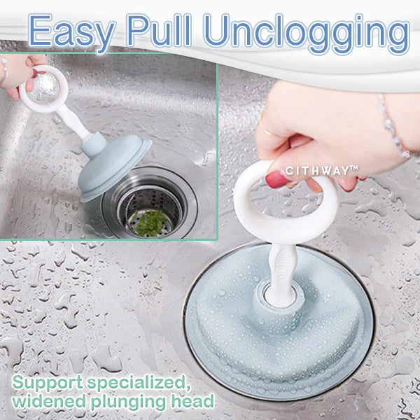Multipurpose Sink Pipes Dredging Plunger