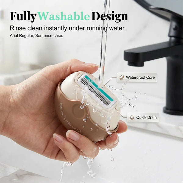⚡Portable 3-layer hair shaver
