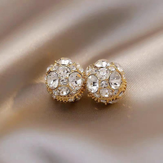 Magnetic Round Earrings Non-piercing Ear Clip