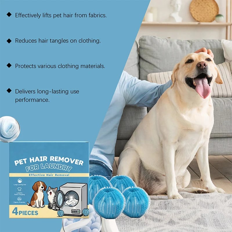Reusable Pet Hair Remover Laundry Balls