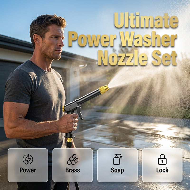High-Pressure Cleaning Nozzle Set