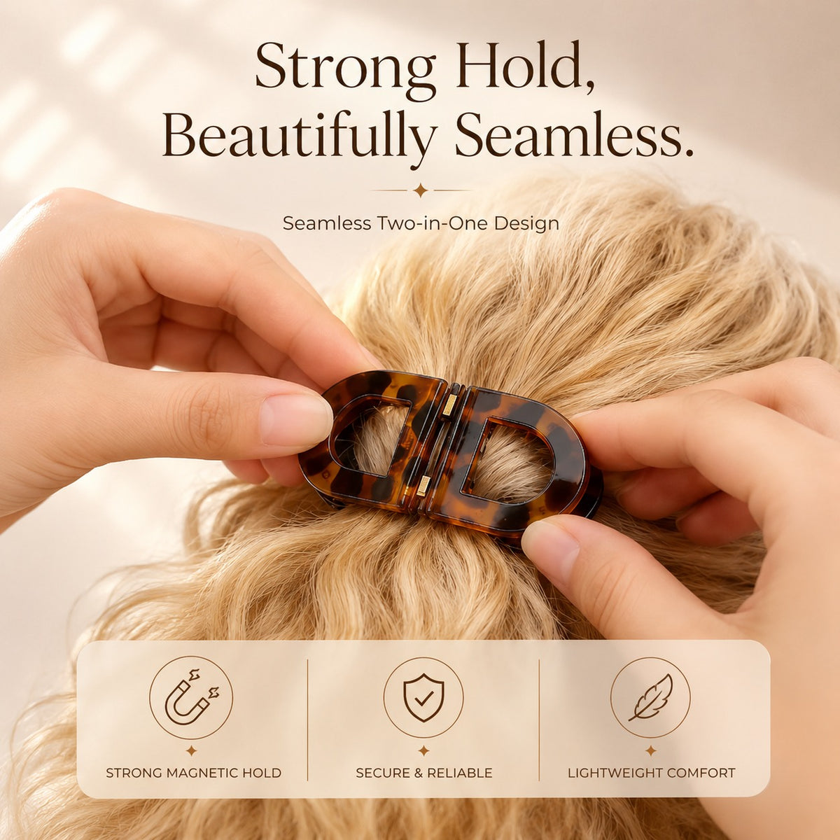 Magnetic Hair Clip