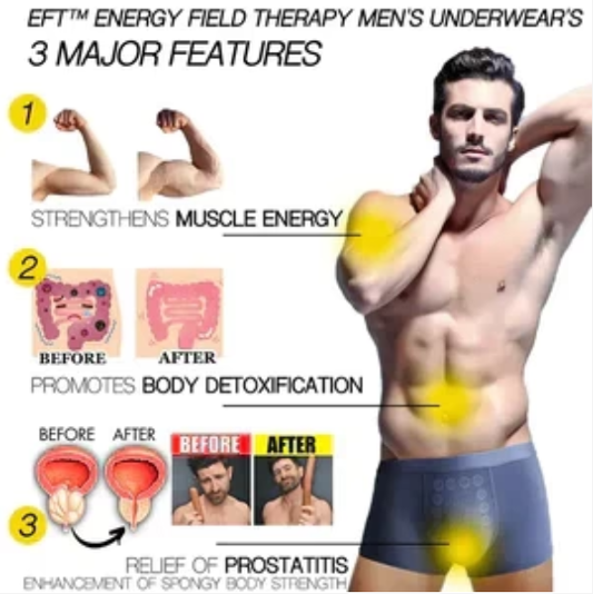 Strong Natural Energy Field Therapy Men's Boxer Shorts