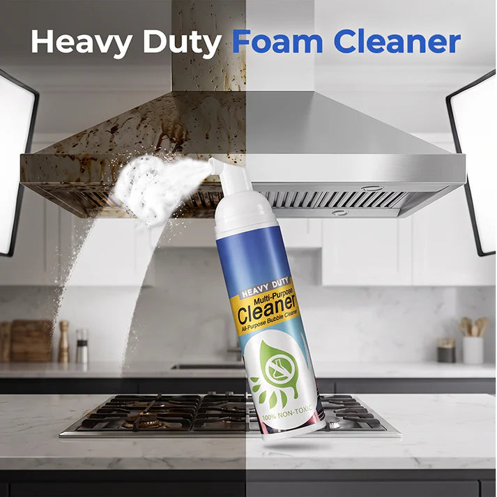 💨 Heavy Duty Multi-Purpose Foam Cleaner – Removes grease, stains & odours