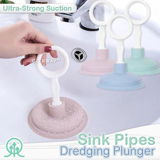 Multipurpose Sink Pipes Dredging Plunger