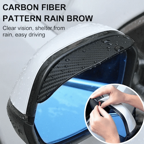 🔥 Hot Sale 🔥 - 6Pcs Car Rear View Mirror Rain Eyebrow Visor