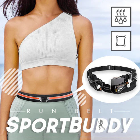 Large capacity running sports belt