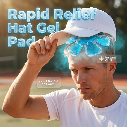 Reusable Cooling Ice Pack for Hat