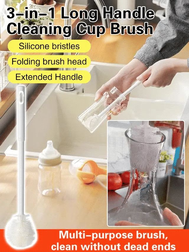 360° silicone cup brush