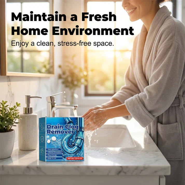 Effervescent Drain Clog Remover Tablets