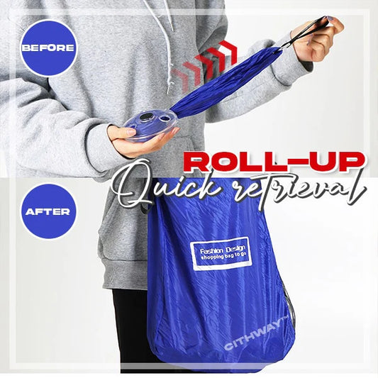 Multipurpose Portable Roll-up Disc Shopping Bag
