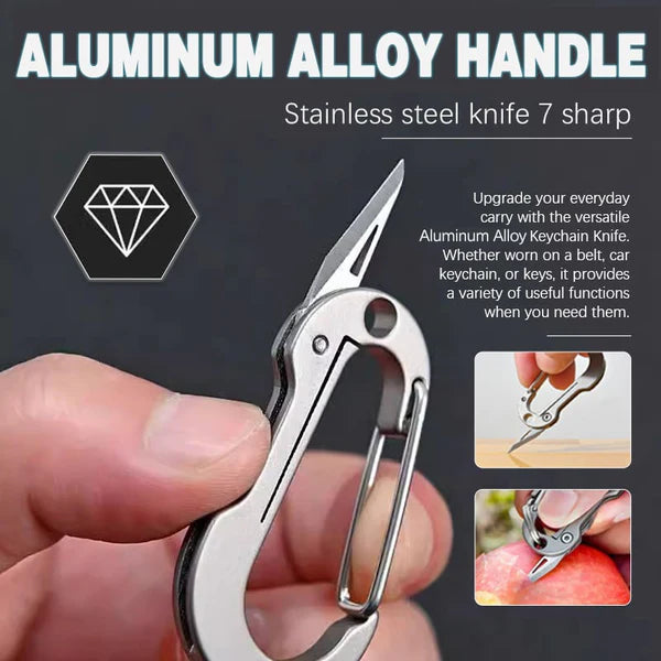 Multifunctional 7075 Aluminum Alloy Keychain