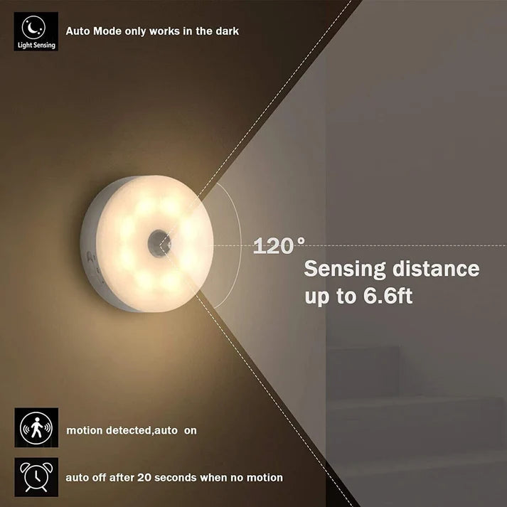 💡50% OFF NOW! Magnetic Wireless LED Motion Sensor Night Light