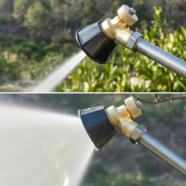 High pressure atomizing nozzle adjustable fine atomization