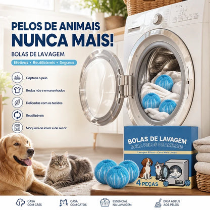 Reusable Pet Hair Remover Laundry Balls