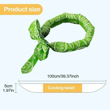 ⏰Summer Pet Cooling Collar Wrap