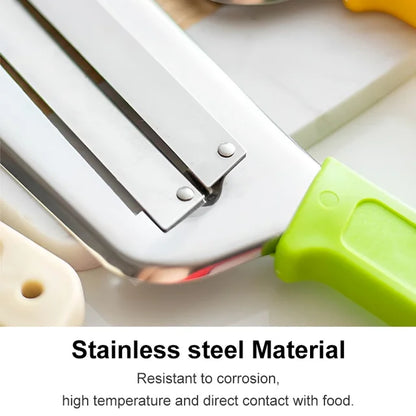 Multifunctional Stainless Steel Double Edge Chopper