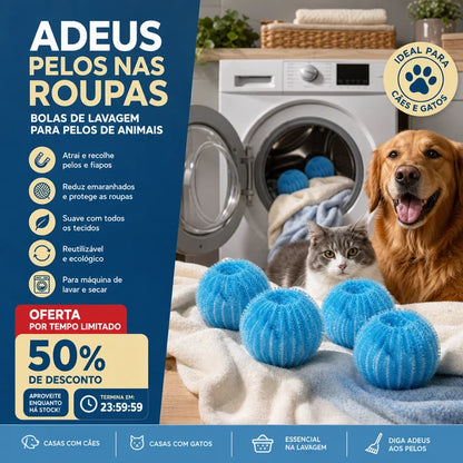 Reusable Pet Hair Remover Laundry Balls