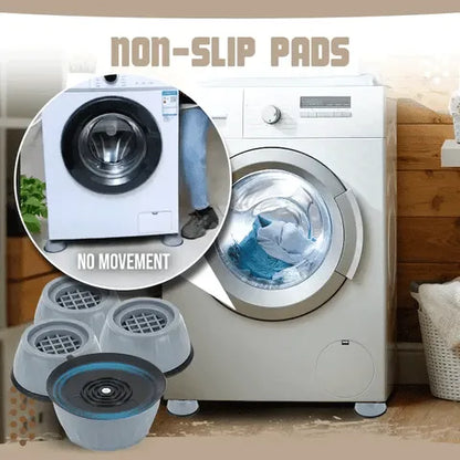 Anti Vibration Feet Pads Washing Machine Shock Absorption Rubber Mat Anti-Vibration Pad Dryer Non-Slip Pad