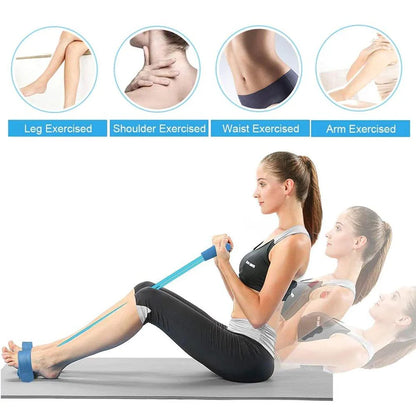 Heavy Duty Peddle Puller Tummy Trimmer Exercise Fitness Band