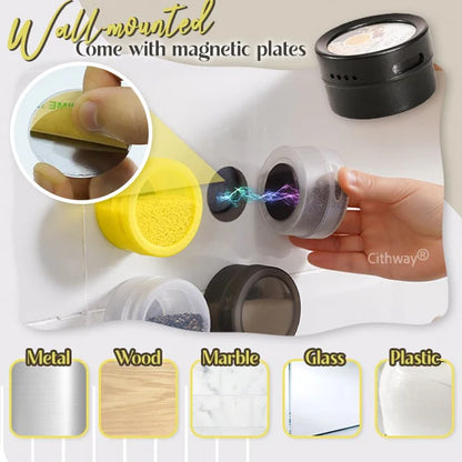 Magnetic Wall-Mounted Spice Jar