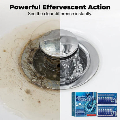 Effervescent Drain Clog Remover Tablets