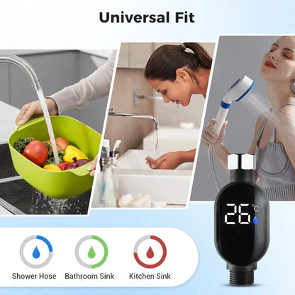 🌡️Shower Thermometer - Waterproof & Instant Digital Display
