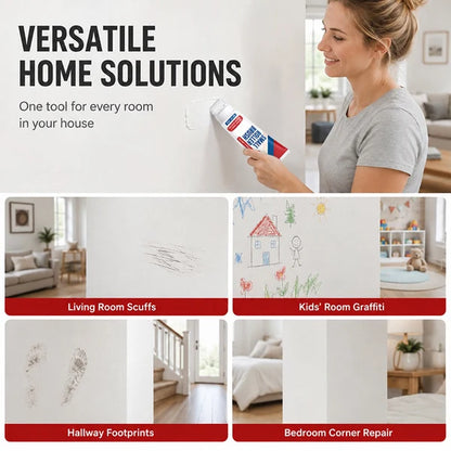 Waterproof Wall Repair Paste with Integrated Small Roller Brush (100g)