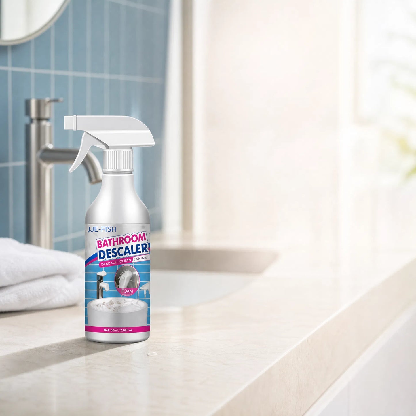 FreshHome Bathroom Foam Cleaner