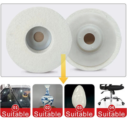 Wool Felt Polishing Wheel Disc