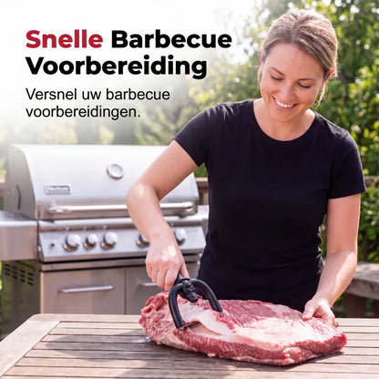🔪 Handheld Fat Trimmer – U-Shaped Blade, Stainless Steel & Ergonomic Grip – Trim Fat, Save Lean Meat 🍖