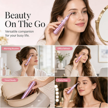✨Rechargeable Heated Eyelash Curler – Pro 4‑Level Heat Electric Lash Curler with Integrated Clip