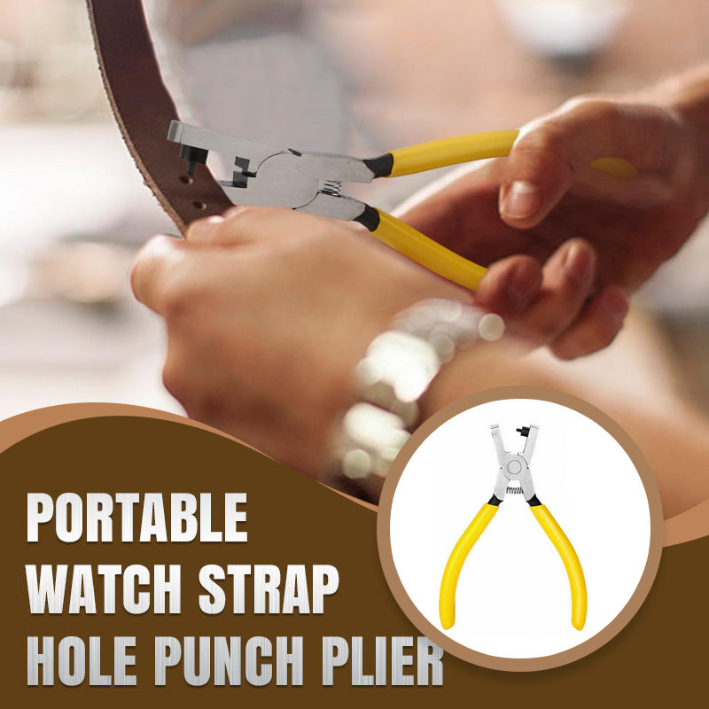 🎁Portable Watch Strap Hole Punch Plier