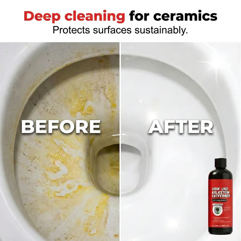💎 Heavy-Duty Toilet Cleaner 🧪 Melts Away Years of Urine Scale & Limescale ✨ No More Scrubbing