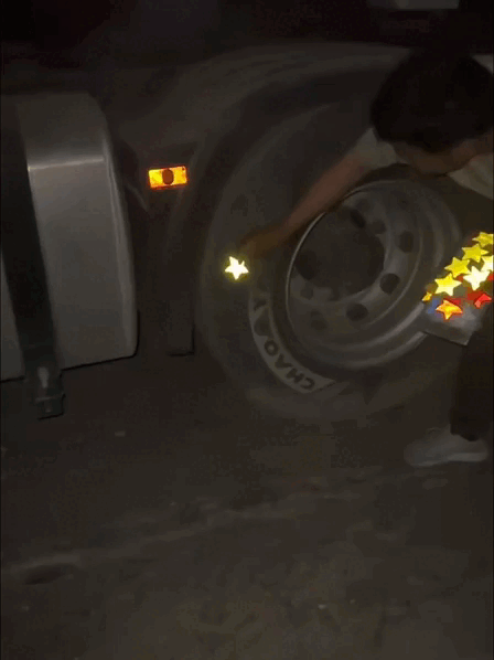 ⭐Car Star Reflective Stickers