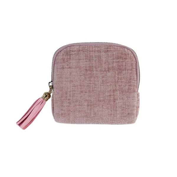 Jewelry zippered pocket case Travel Jewelry Bag Portable Organizer