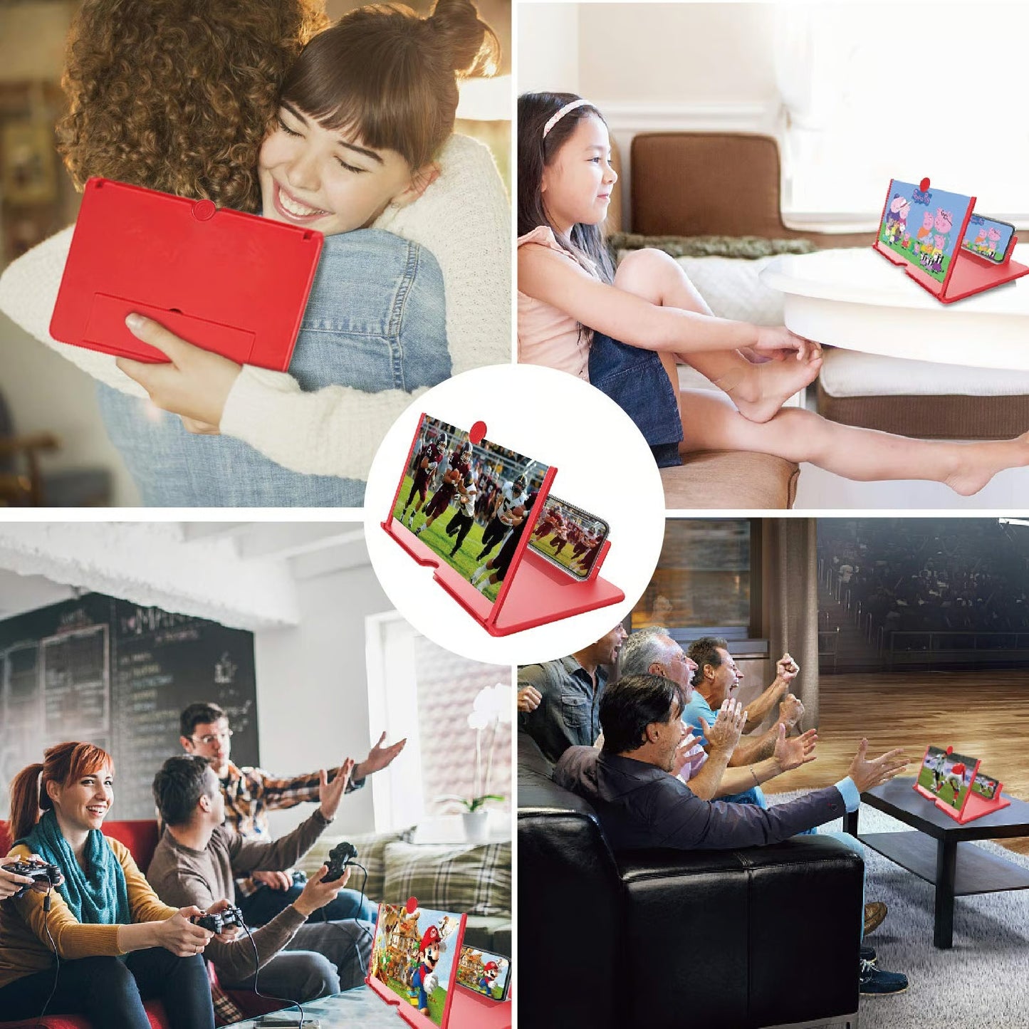 Screen Magnifier Newest Version--Suitable for all models of mobile phones