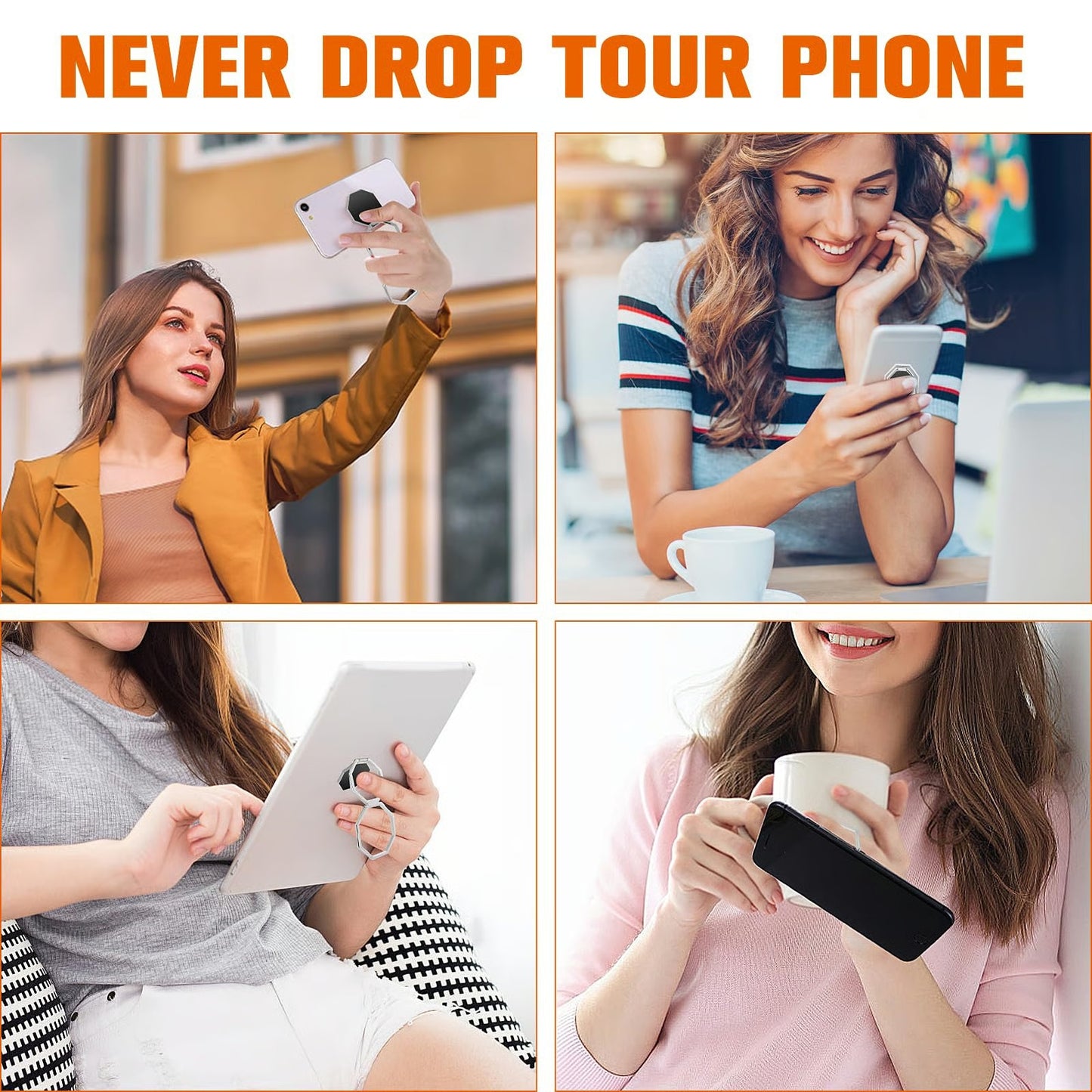 360° Magnetic Phone Grip & Stand