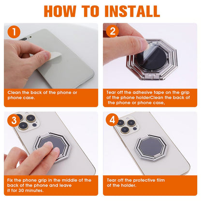 360° Magnetic Phone Grip & Stand