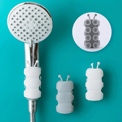 🚿💧Universal Silicone Showerhead Holder - Bathe with Ease, Secure and Non-slip!