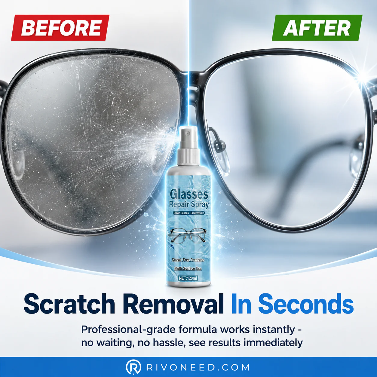 🔥HOT SALE 50% OFF😎Professional Lens Scratch Repair Spray