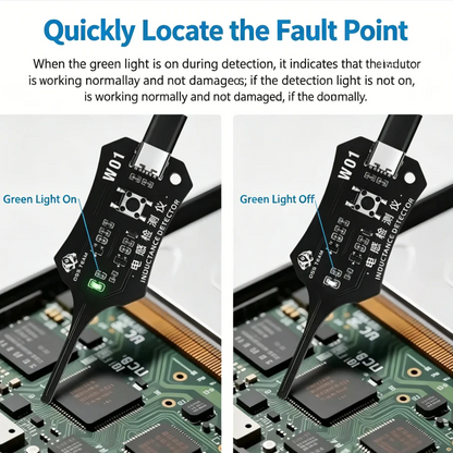 🥳2026 HOT SALE🥳⚙️ 50% OFF! In-Circuit Inductor Tester – One-button simplicity, clear indicator. Non-contact, rapid diagnosis. A must-have for electronics repair. 📟🕊️