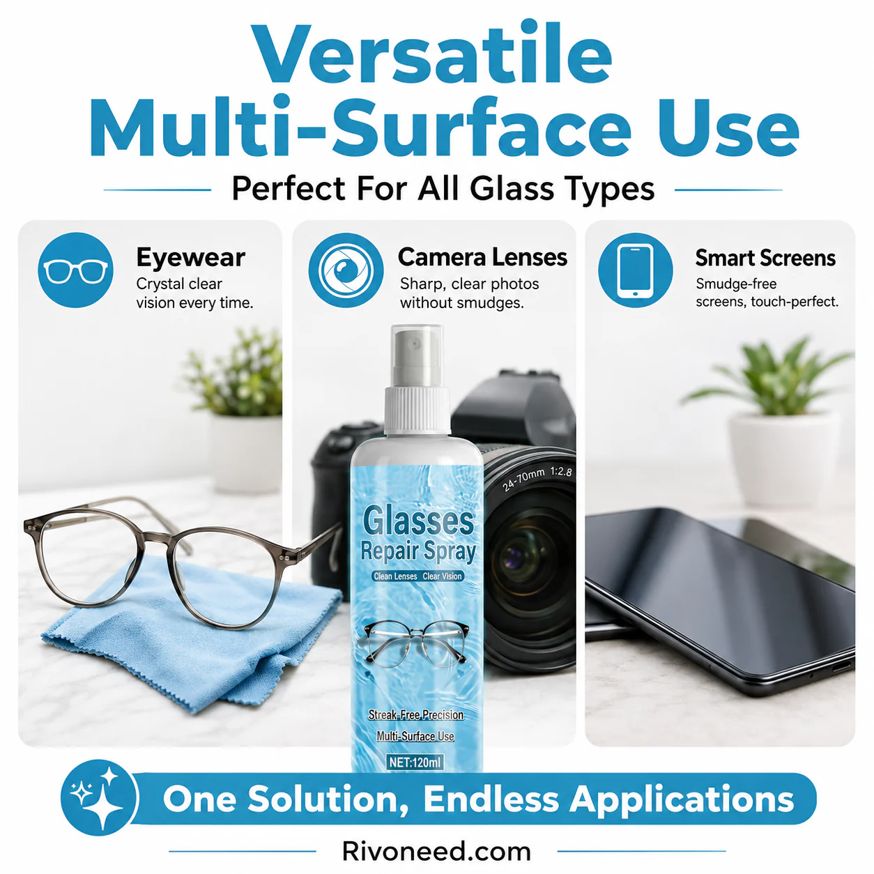 🔥HOT SALE 50% OFF😎Professional Lens Scratch Repair Spray