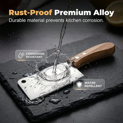 Stainless Steel Mini Fruit Kitchen Cleaver Knife