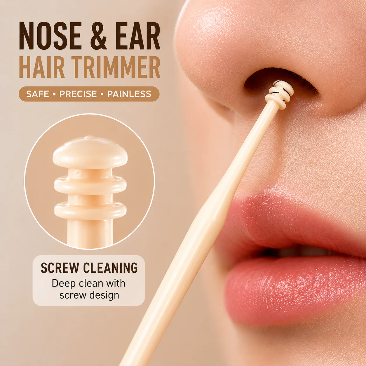 Nasal Hair Cutter (3Pcs Box)