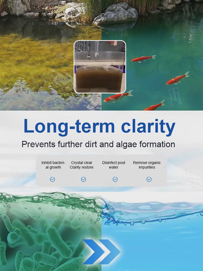 🌿 Crystal Clarity Without Harsh Chemicals. Safe for Fish, Shrimp, Crabs & Shellfish. Limited Offer!