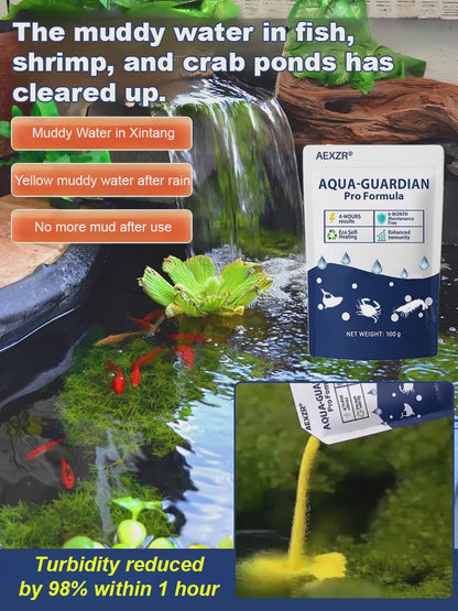 🌿 Crystal Clarity Without Harsh Chemicals. Safe for Fish, Shrimp, Crabs & Shellfish. Limited Offer!